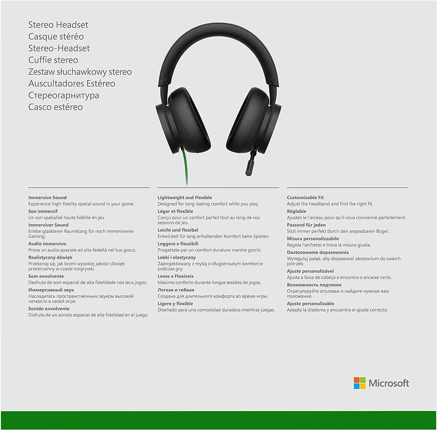 Microsoft 8LI-00002 Xbox Wired Stereo Gaming Headset
