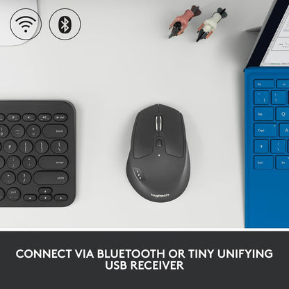 Logitech 910-006036 Triathlon Wireless Mouse: Multi-Device Bluetooth