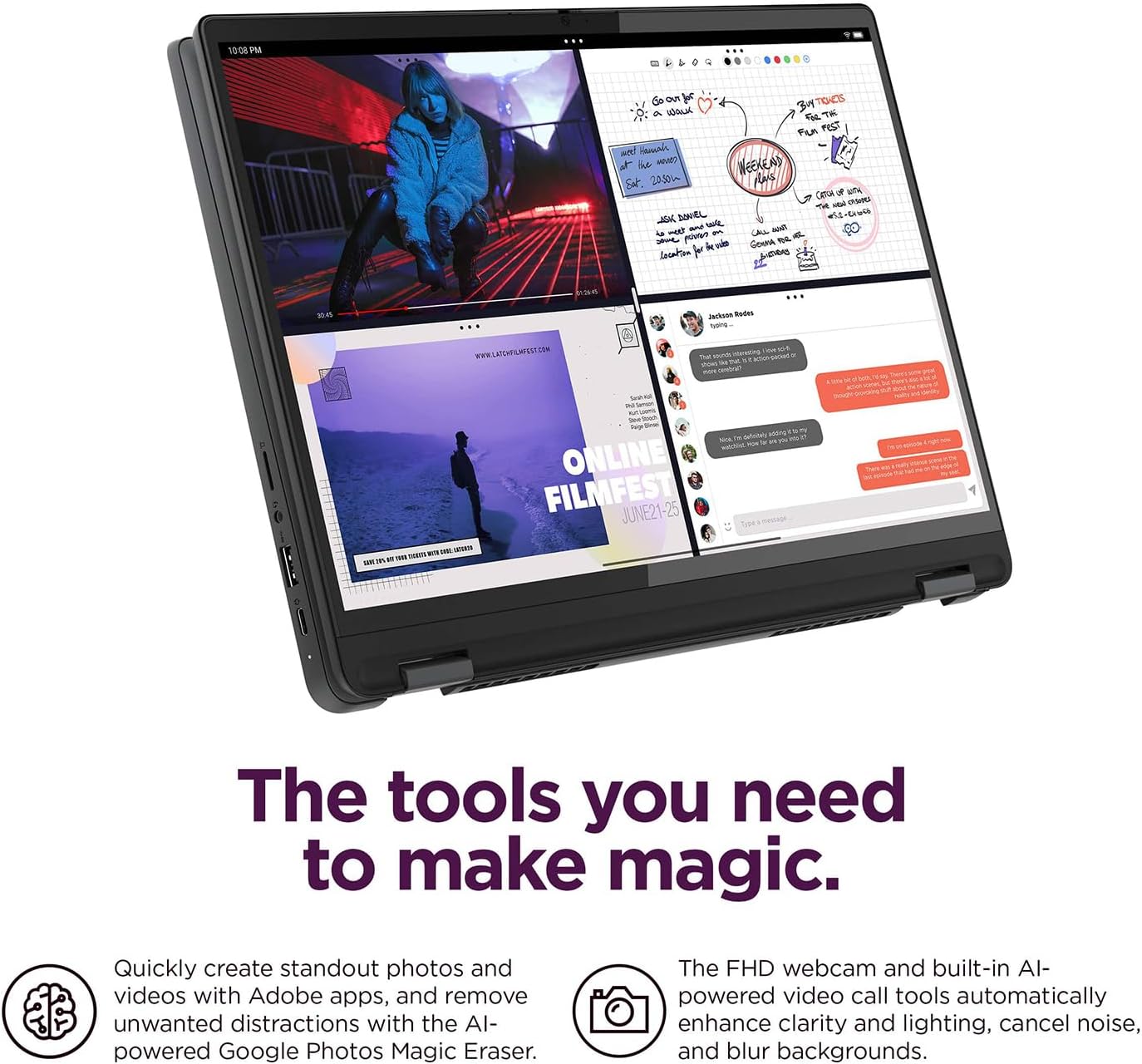 Lenovo IdeaPad Flex 5i Chromebook Plus 14" 2-in-1