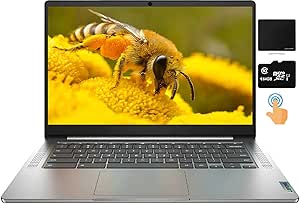 Lenovo Chromebook 3 14" Touchscreen HD Laptop