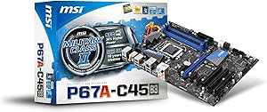 MSI P67A-C45-B3 Intel LGA 1155 Motherboard — main product image