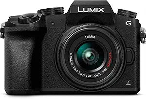 Panasonic DMC-G7KK Lumix G7 4K Camera 14-42mm Renewed