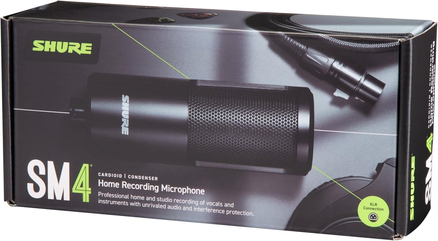 Shure SM4-K Studio Recording XLR Microphone Kit