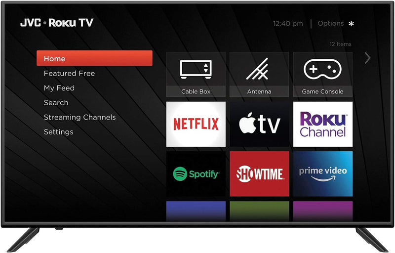 JVC LT-43MAR595 43-Inch 4K UHD Roku Smart TV Renewed — main product image