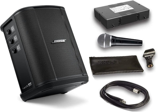 Bose S1 Pro Bluetooth Speaker System with Microphone Bundle