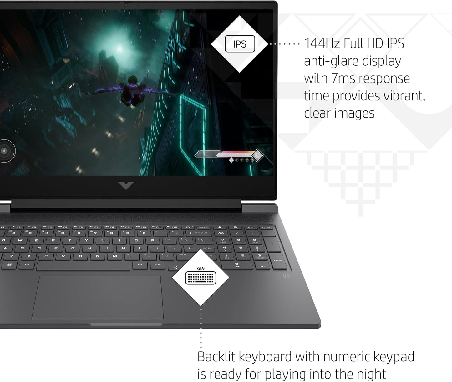 HP 7H5H3UA#ABA Victus 16 Ryzen 5 RTX 3050 Gaming Laptop