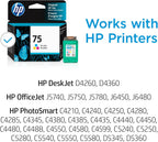 HP CB337WN 75 Tri-color Ink Cartridge