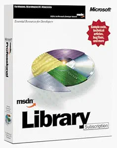 Microsoft 318-00164 MSDN Library 6.0 CD Win-32: Old Version