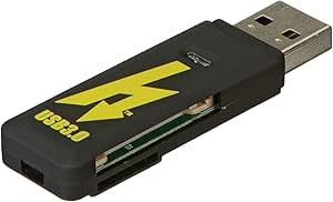 Hoodman HUSB3 SuperSpeed USB 3.0 Card Reader