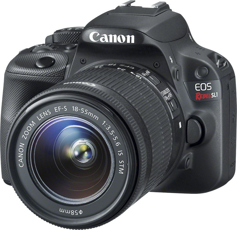 Canon 8575B003 EOS Rebel SL1 DSLR with 18-55mm (Renewed)