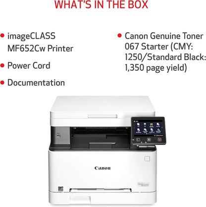 Canon 5158C008 Color imageCLASS MF652Cw Wireless Printer