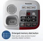 Panasonic KX-TGM450S Amplified Cordless Phone 50dB Volume Boost Silver