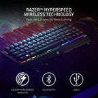 Razer BlackWidow V3 Mini HyperSpeed Wireless Mechanical Keyboard