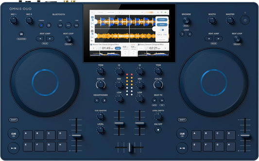 AlphaTheta OMNIS-DUO Portable Battery-Powered DJ Controller