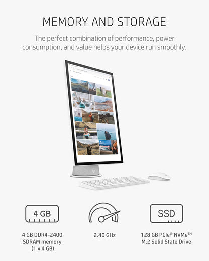 HP Chromebase 21.5" All-in-One - Pentium, 4GB, 128GB SSD, Touchscreen (Renewed)