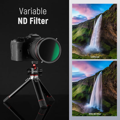 Neewer NW SERIES S 49mm Variable ND2-ND32 & CPL Filter