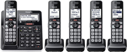 Panasonic KX-TGF975B Cordless Phone System 5 Handsets