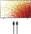 LG 65NANO90UPA 65" 4K TV & Austere HDMI Cable (Used)