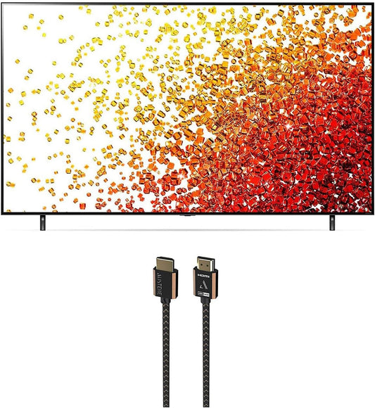 LG 65NANO90UPA 65" 4K TV & Austere HDMI Cable (Used)