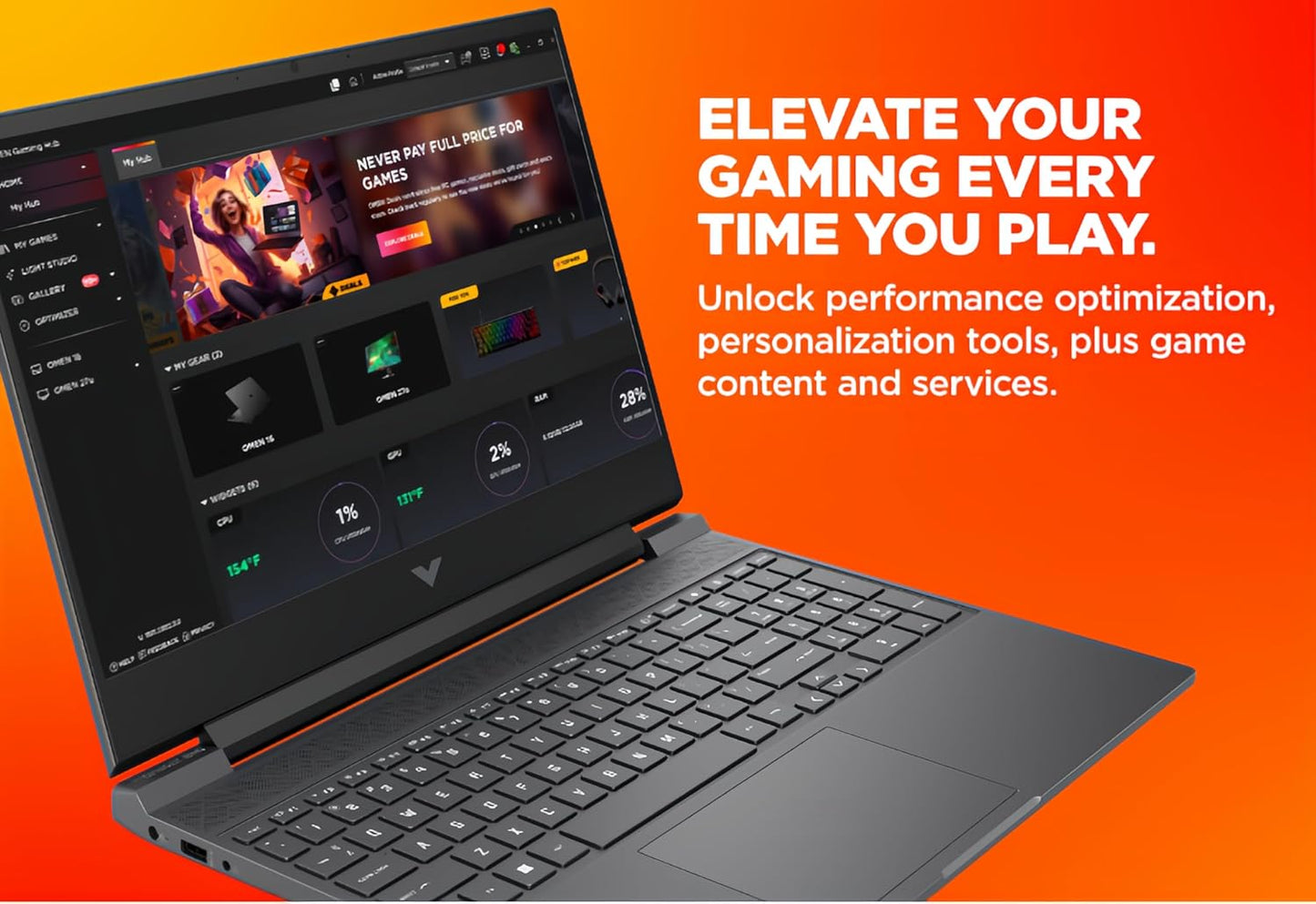 HP Victus AMD Ryzen 5 RX 6550M Gaming Laptop