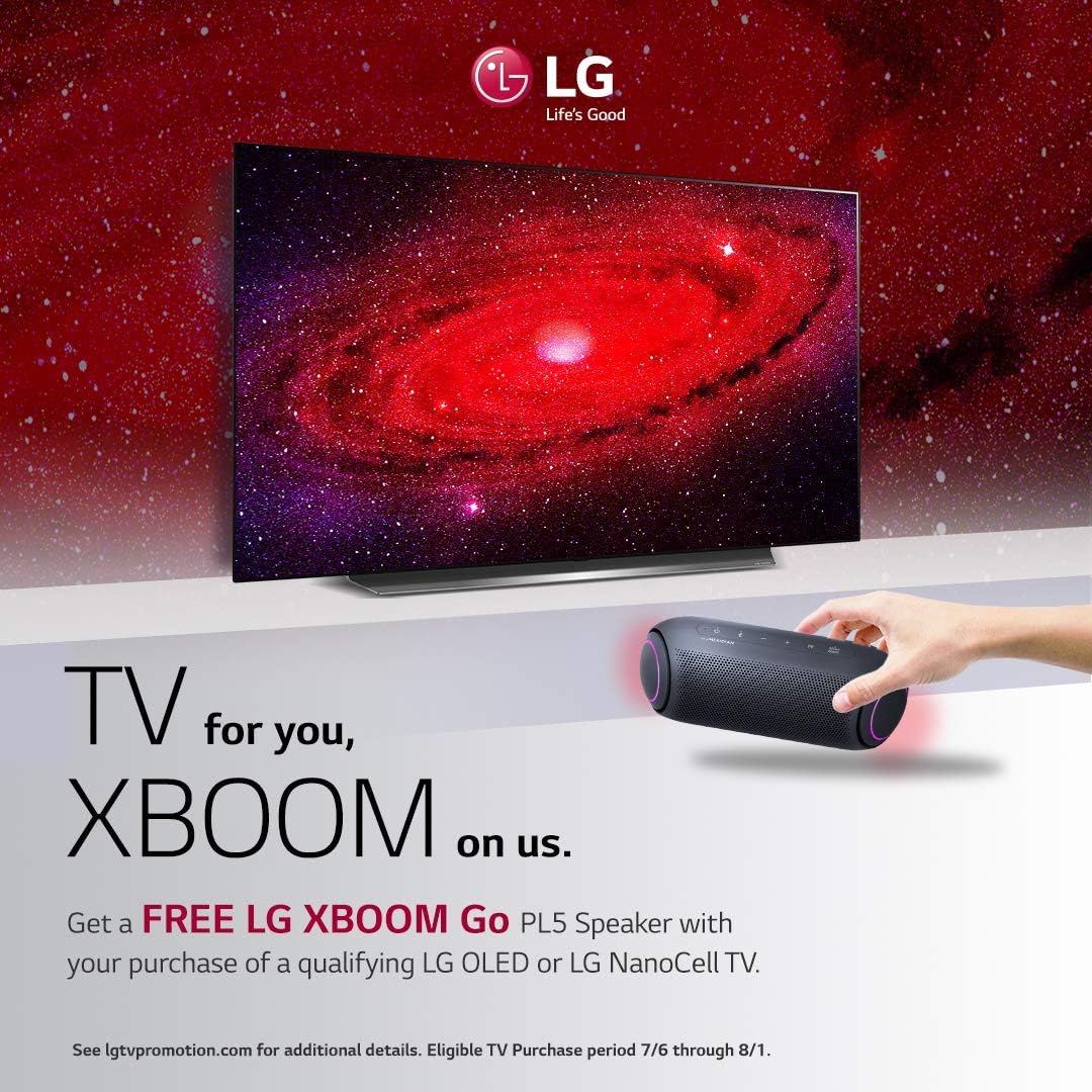 LG OLED55GXP 55-Inch OLED 4K UHD TV Bundle