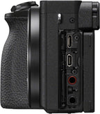 Sony ILCE6600/B a6600 Mirrorless Camera Bundle