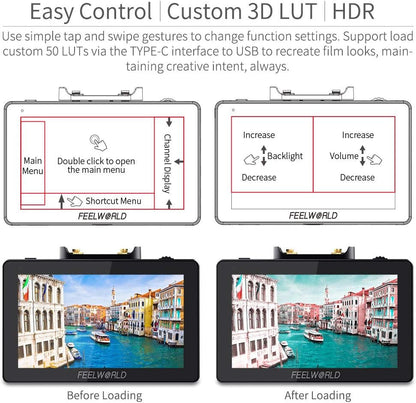 FEELWORLD FT6 FR6 Wireless HDMI Monitor Director Kit