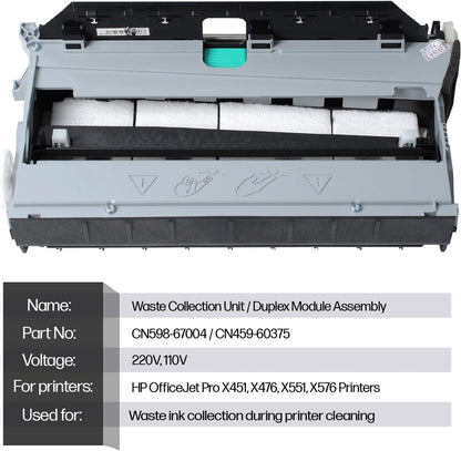 HP CN598-67004 Duplex Module Assembly Officejet Printers