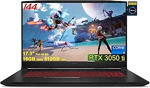 MSI Katana GF76 17 i7-11800H RTX 3050 Ti Gaming Laptop