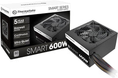 Thermaltake PS-SPD-0600NPCWUS-W Smart 600W 80+ Certified Power Supply