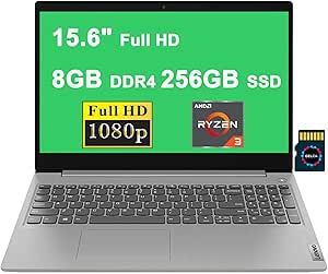 Lenovo IdeaPad 3 Ryzen 3 15.6" FHD Business Laptop