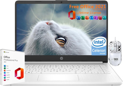 HP hp 14 laptop Student Business Laptop w Office Lifetime