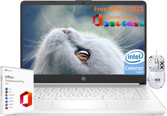 HP hp 14 laptop Student Business Laptop w Office Lifetime