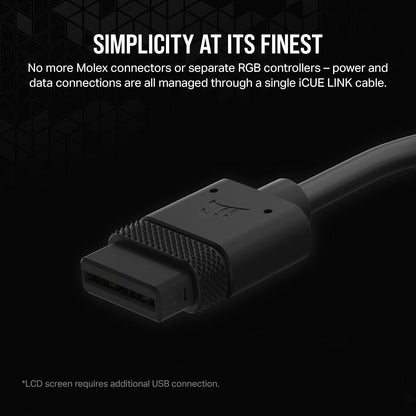 Corsair CX-9040011-WW iCUE LINK XD5 RGB Elite Pump-Reservoir