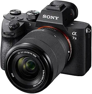 Sony Alpha a7 III Mirrorless Camera 28-70mm Lens Bundle