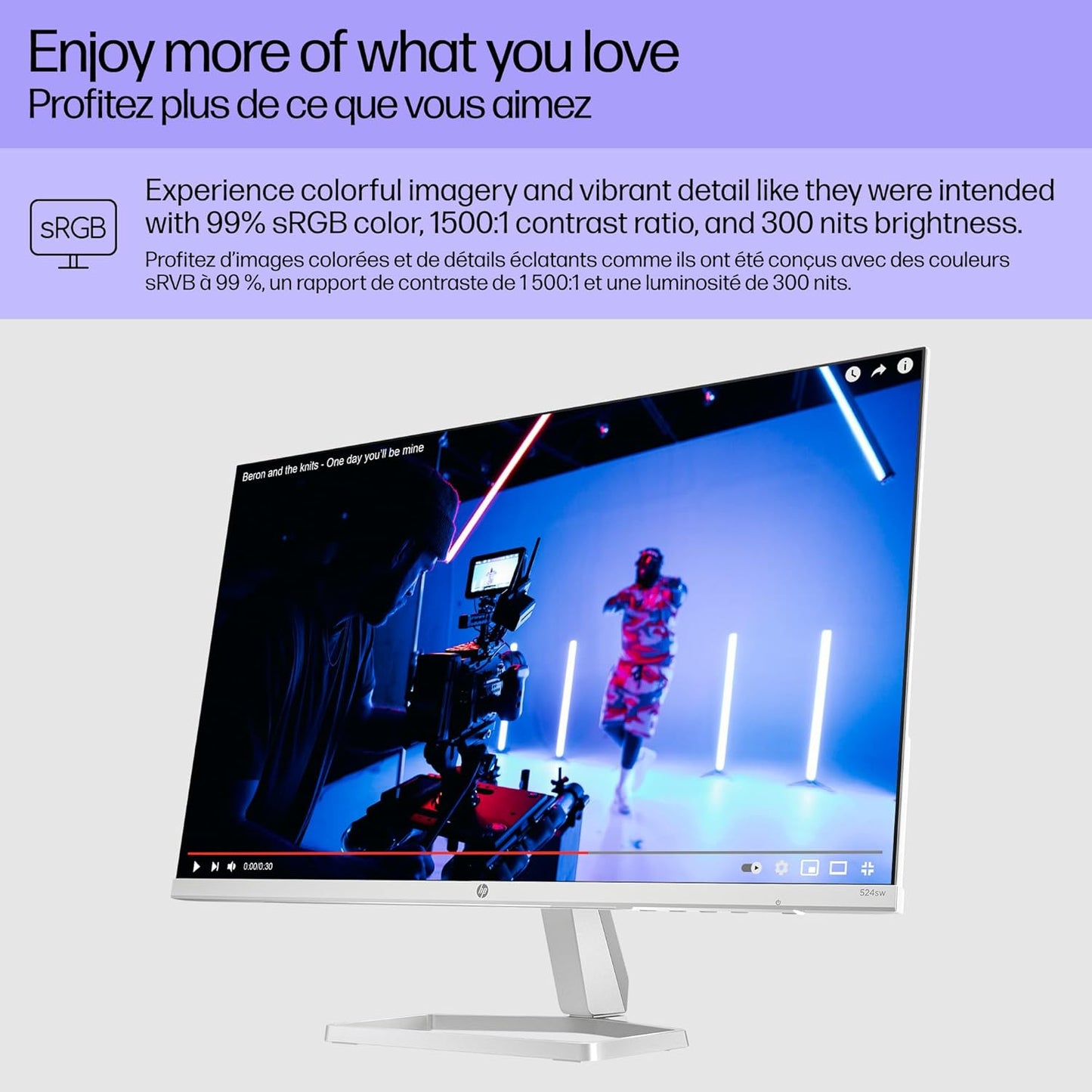 HP 2D9K1AA#ABA Series 5 24-Inch FHD IPS Monitor