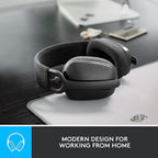 Logitech Vibe 100 Wireless Headphones Noise Canceling Mic Renewed