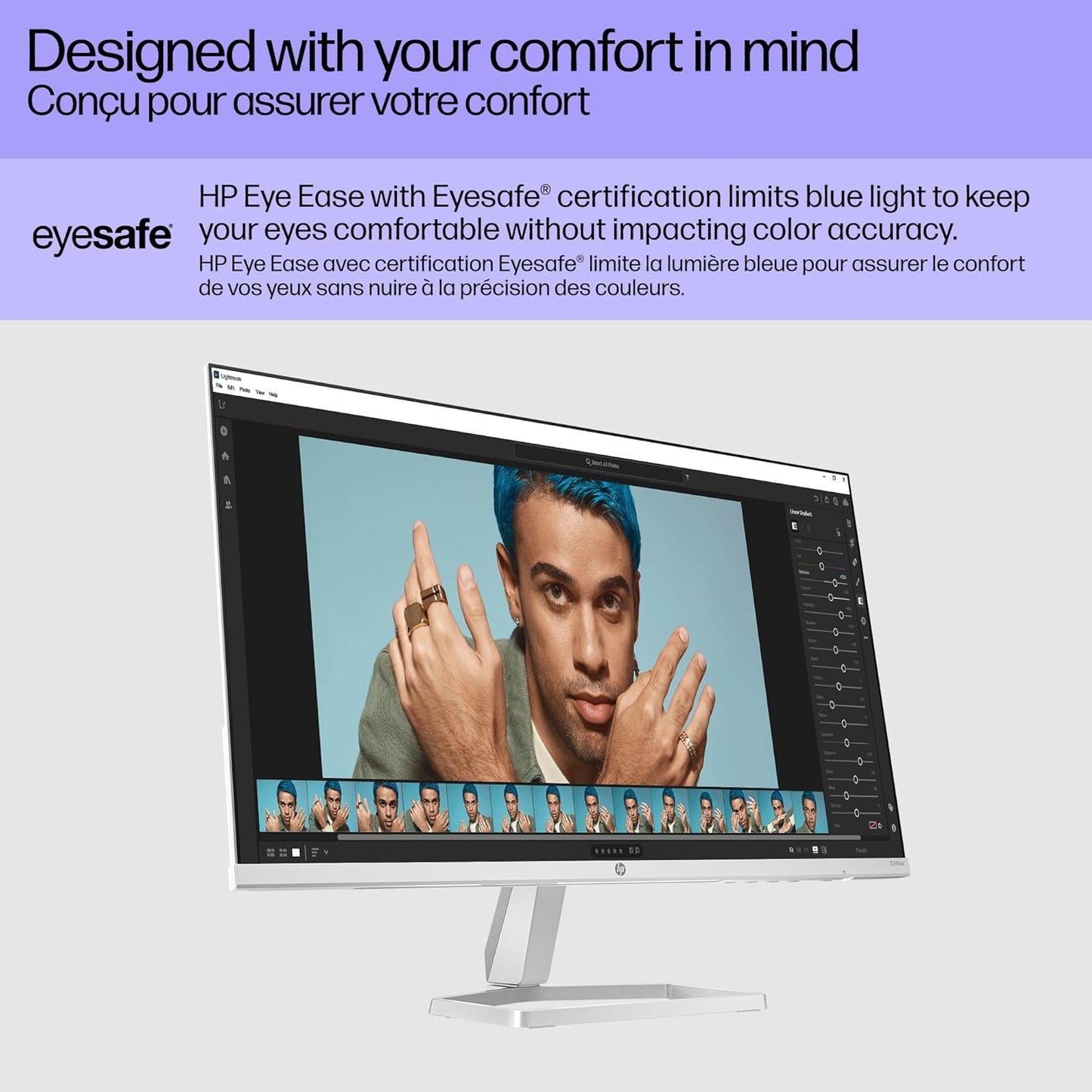 HP 94C36AA#ABA Series 5 24" FHD Monitor - Eye Ease