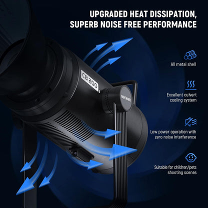 Neewer CB200B 210W LED Video Light Bi-Color 2700K-6500K