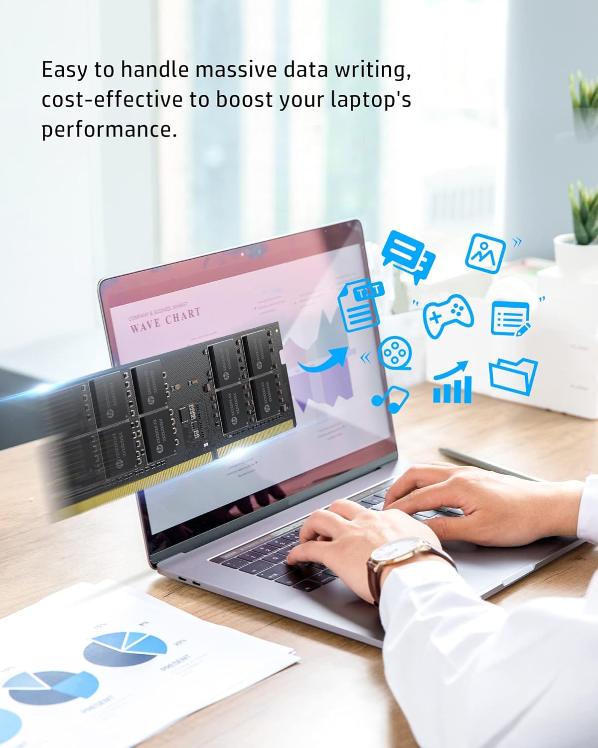 HP 2E2M7AA 16GB DDR4 3200MHz Laptop RAM