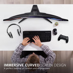 ViewSonic VX3418-2KPC 34-Inch Curved Gaming Monitor 180Hz