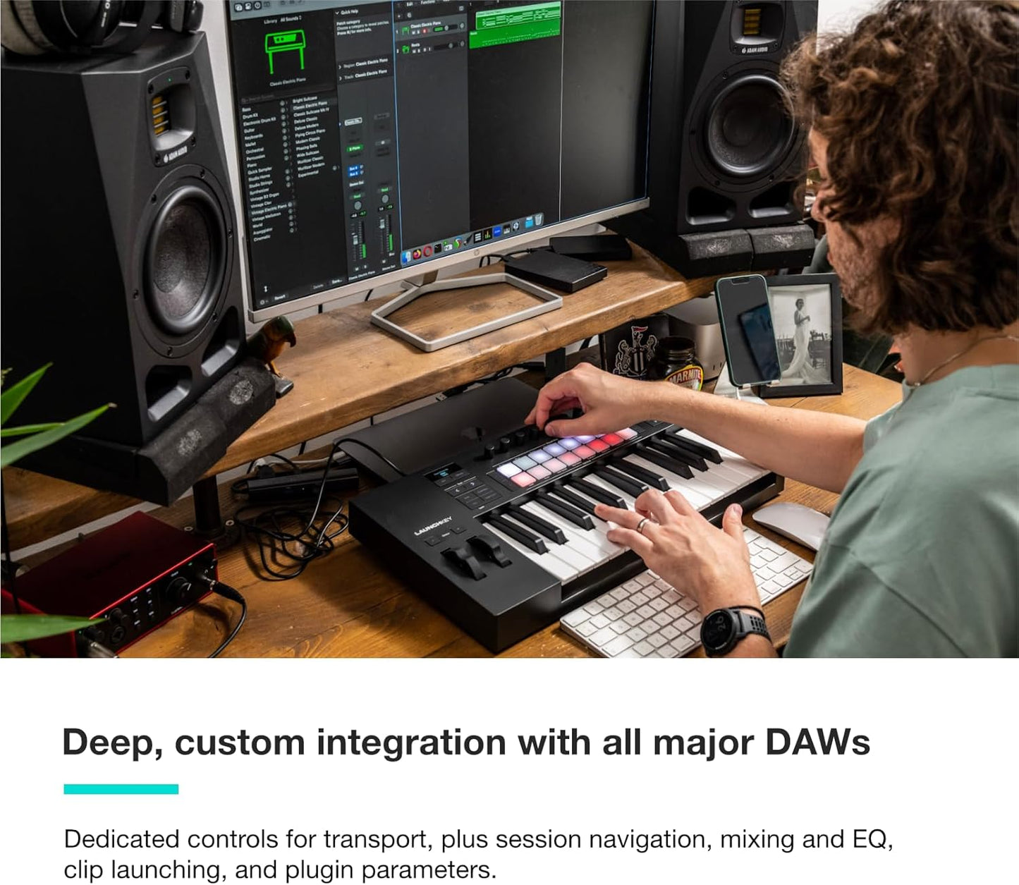 Novation AMS-LAUNCHKEY-25-MK4 Launchkey 25 MIDI Keyboard