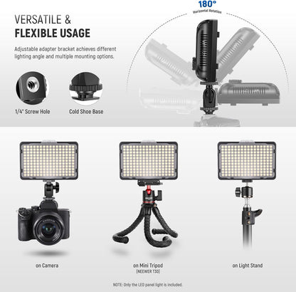 Neewer 90094231 176 LED Video Light Kit