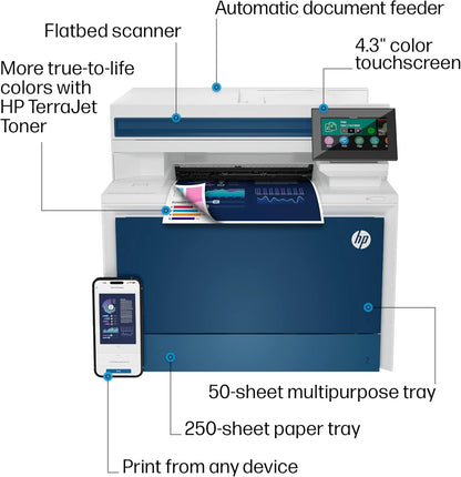 HP Color LaserJet Pro MFP 4301fdn Renewed Printer