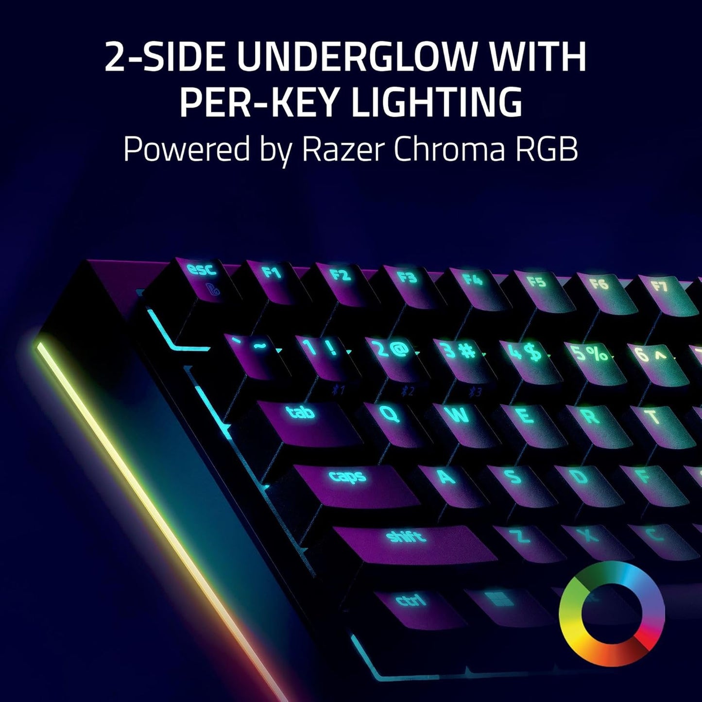 Razer RZ03-05130200-R3U1 BlackWidow V4 Pro Wireless Gaming Keyboard