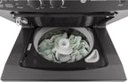 GE GUD27ESPMDG Spacemaker Laundry Center Diamond Gray