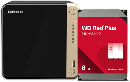 QNAP TS-464 24TB 4-Bay NAS RAID 5 Bundle