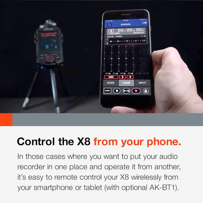 Tascam Portacapture X8 High Resolution Portable Recorder