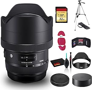 Sigma 205955 12-24mm f/4 Art Lens Nikon Kit