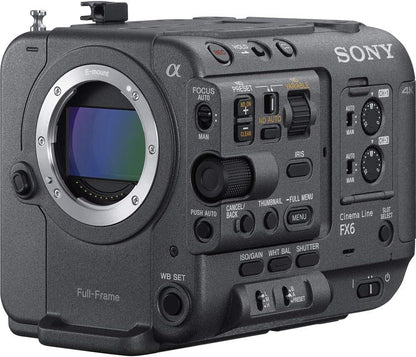 Sony ILME-FX6V FX6 Cinema Camera Bundle, Renewed